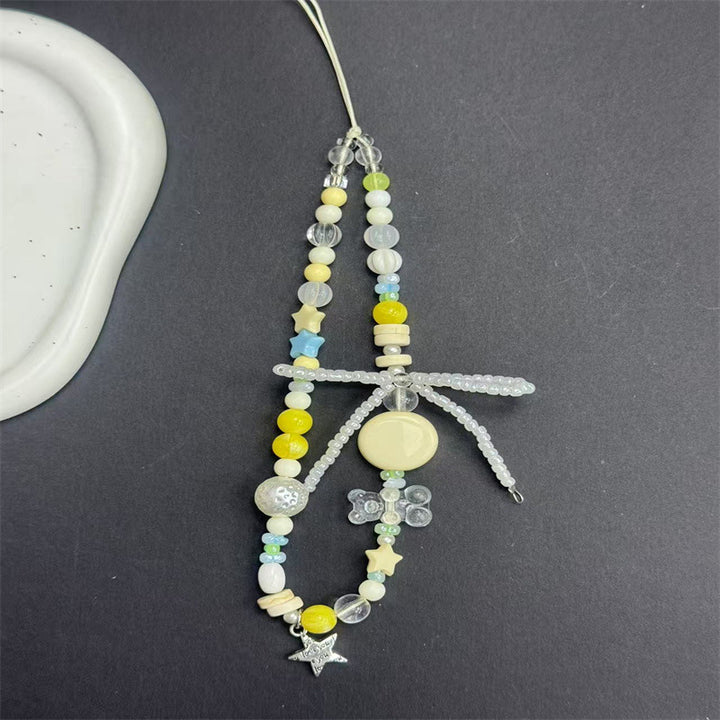 Colorful Beaded Charm Necklace Kalsten 1790135943