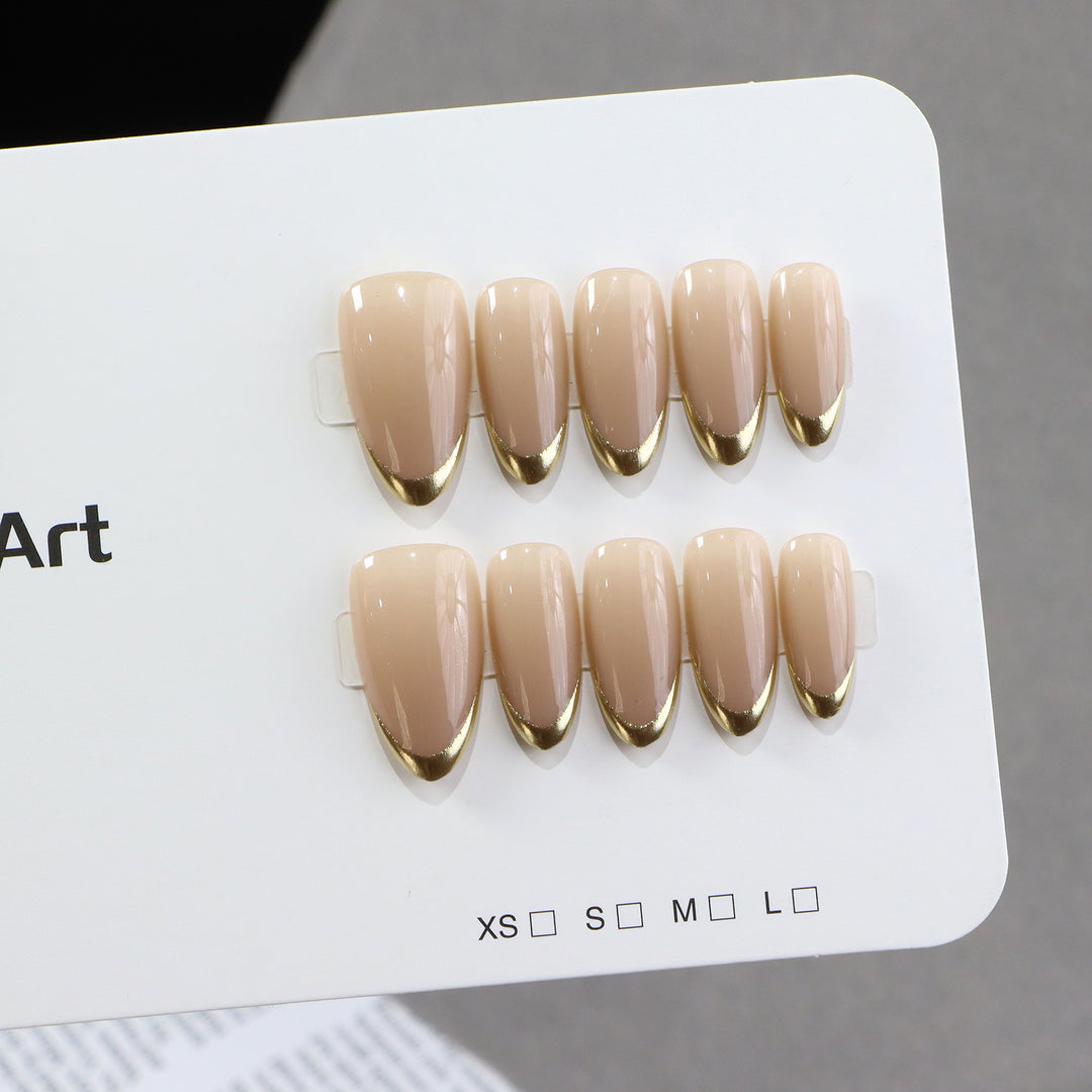 Luxe French Tip Press-On Nail Set Kalsten