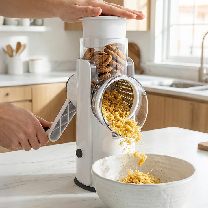 Rotary Cheese Grater Shredder Kalsten