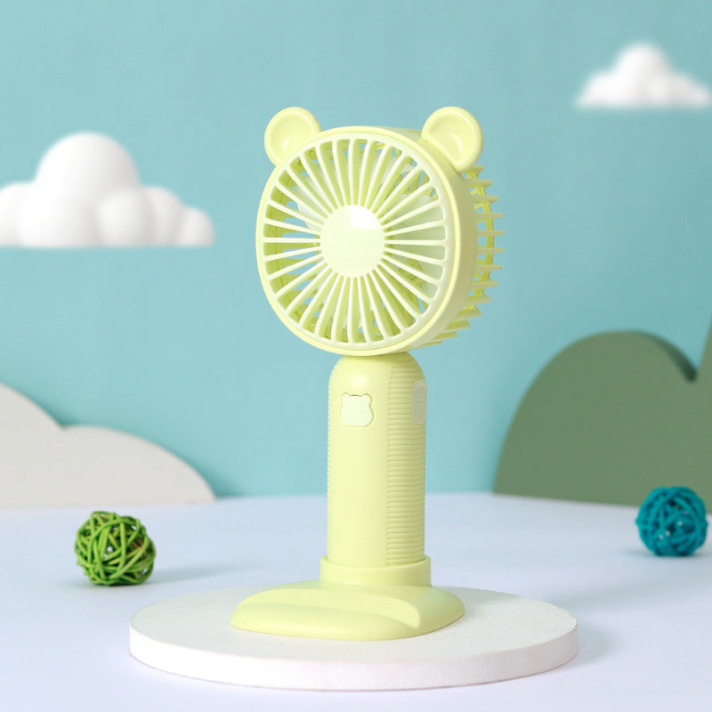 Women Portable Table Fan with Animal Ears Kalsten