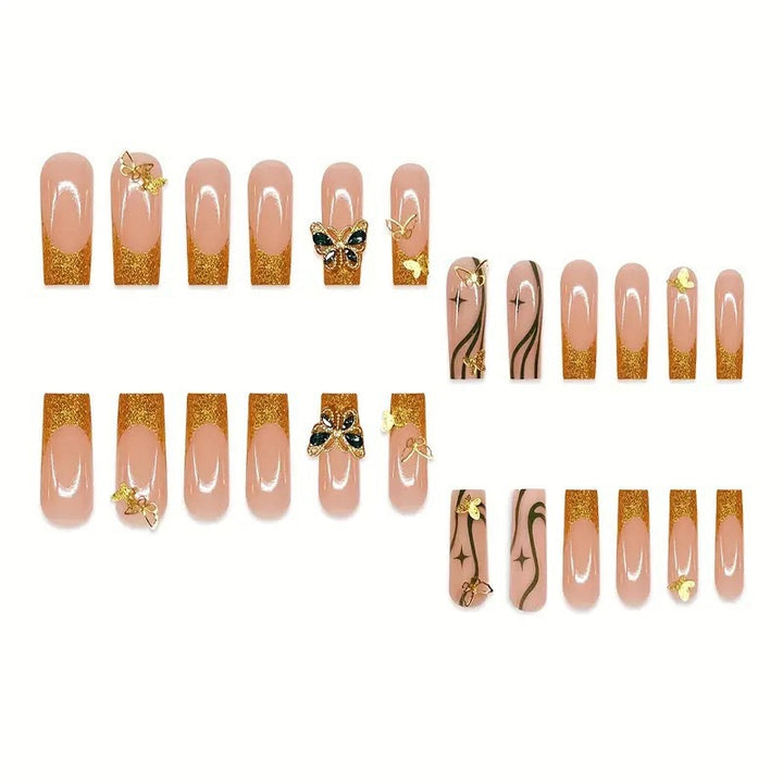 Decorative 3D Butterfly Nail Art Extensions Kalsten