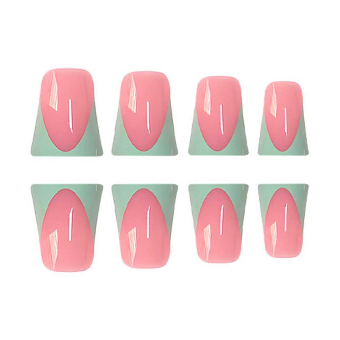 Geometric Nail Art Extensions Kalsten
