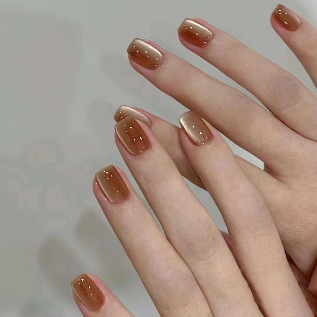 Glossy Ombre Press-On Nails Kalsten