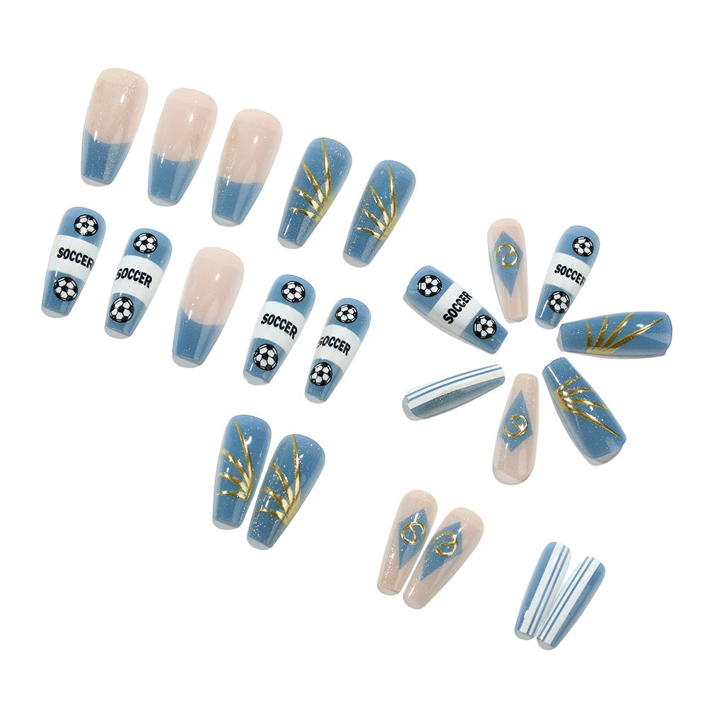 Football-Inspired Art Nails Kalsten