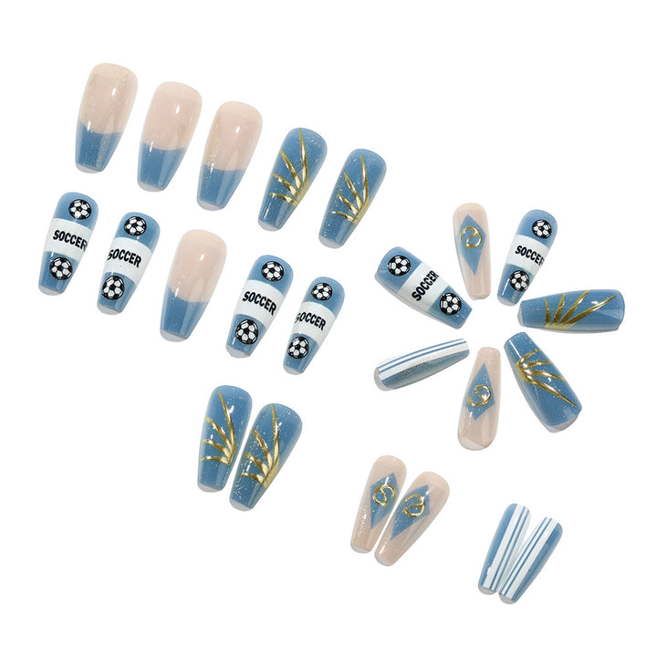 Football-Inspired Art Nails Kalsten
