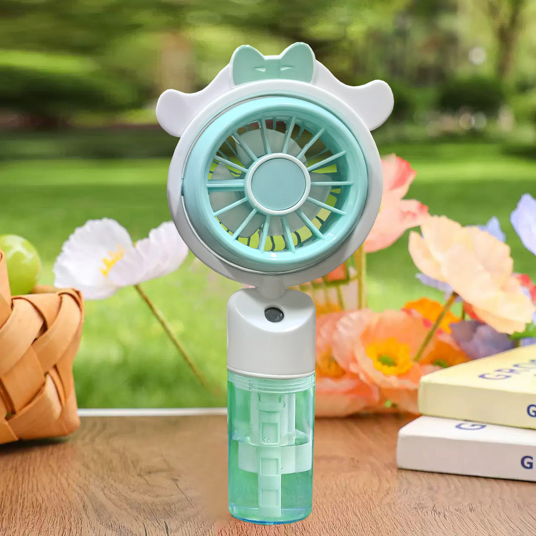 Ladies portable water sprayer fan Kalsten