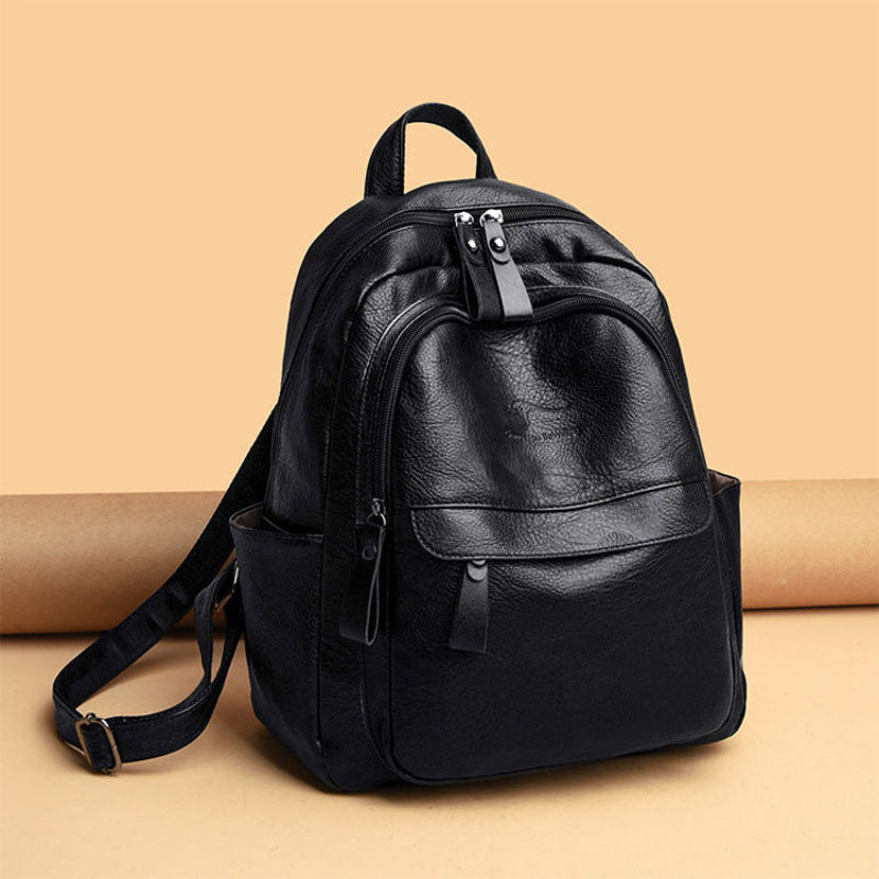 Premium Leather Travel Backpack Kalsten