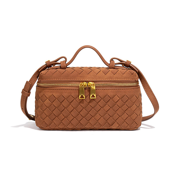 Textured Suede Crossbody Handbag Kalsten