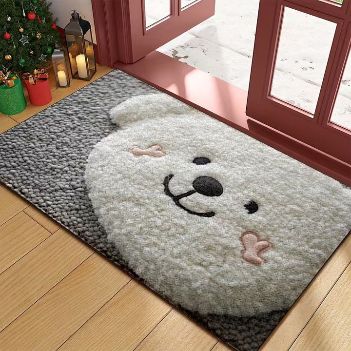 Cat-Themed Decorative Welcome Mat