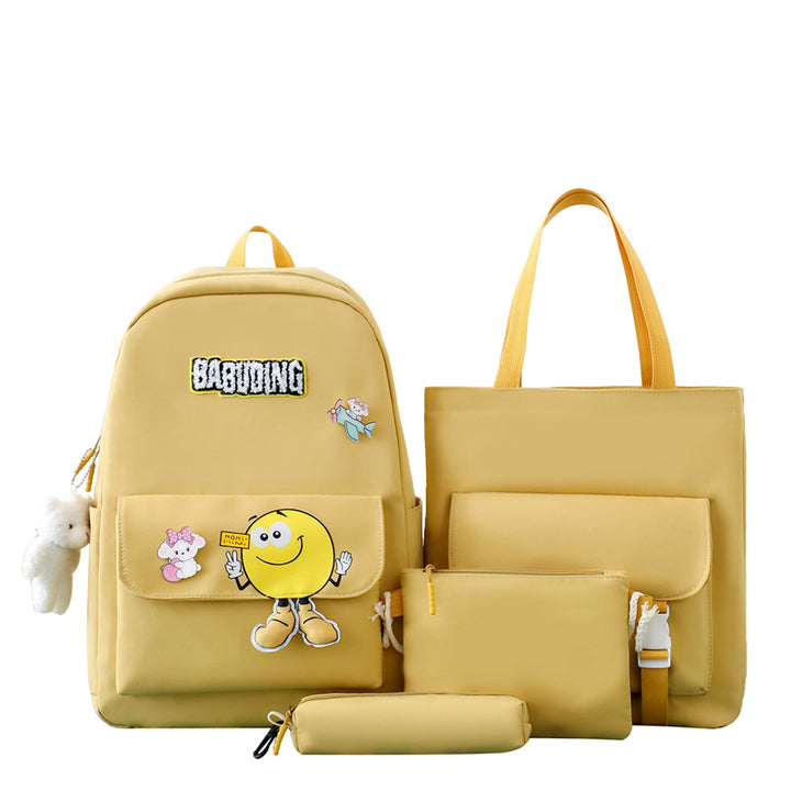 Stylish Graphic Backpack Set