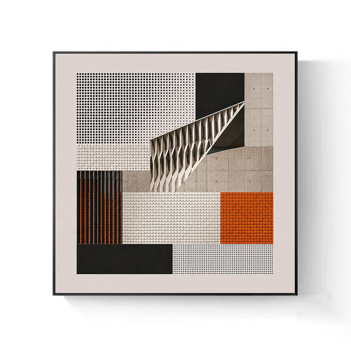 Modern Geometric Wall Art Print