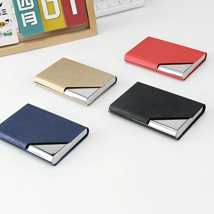 Premium Sleek RFID-Blocking Business Card Holder