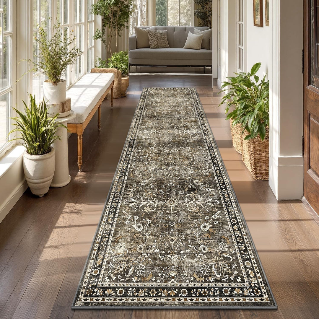Elegant Textured Runner Mat