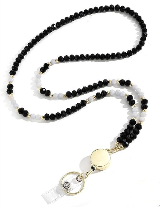 Beaded Eyewear Retractable Lanyard Kalsten