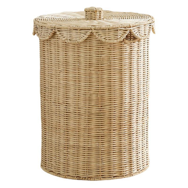 Practical laundry basket with lid Kalsten