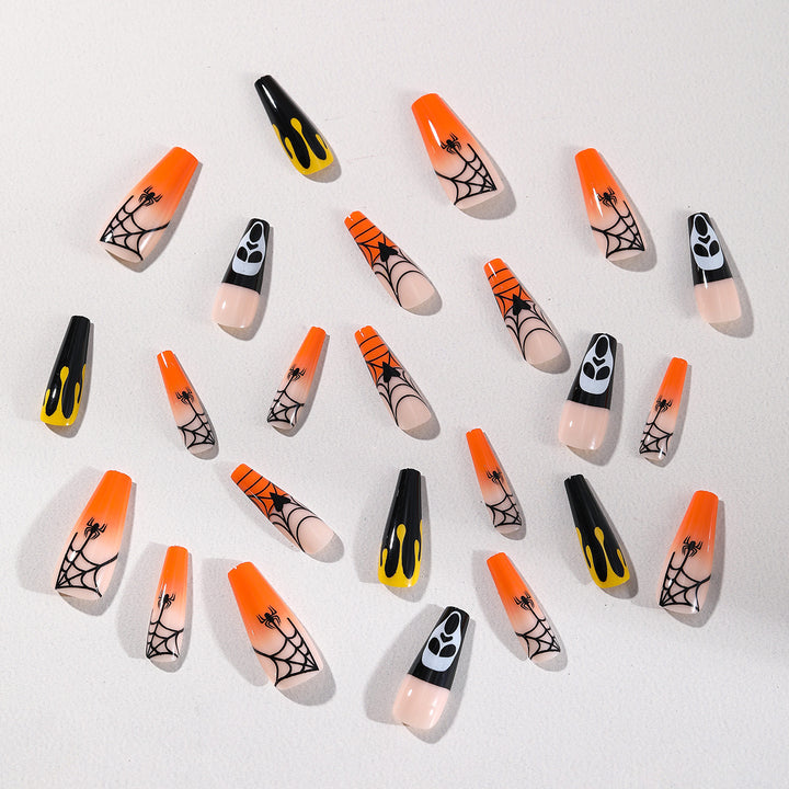 Halloween Themed Articulated Acrylic Nail Set Kalsten