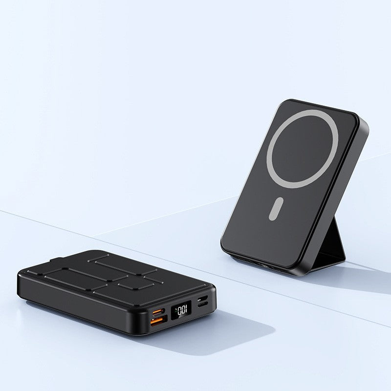 Portable Magnetic Power Bank with Dual USB Ports Kalsten