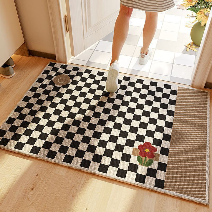 Geometric Pattern Decorative Floor Mat