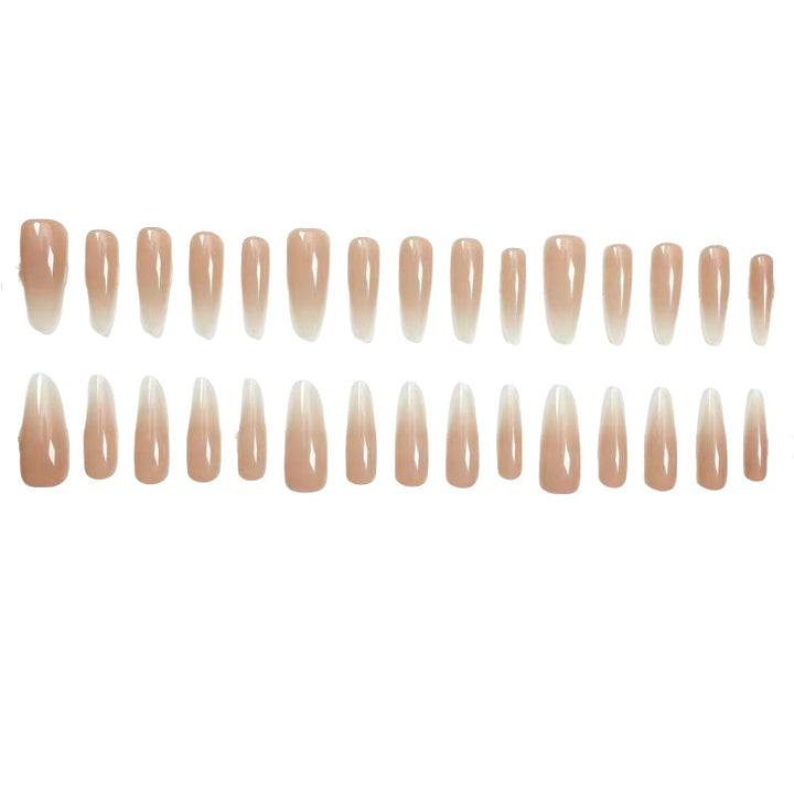 Elegant Artificial Nails with Fashionable Ombre Effect Kalsten