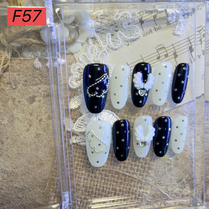 Decorative Press-On Nail Art Set 1790731572