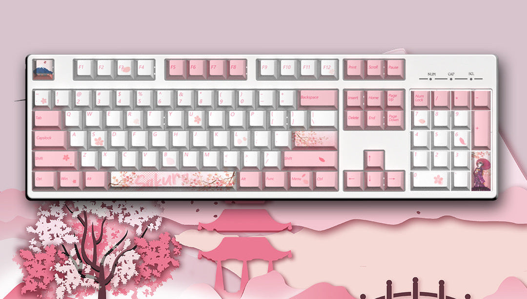 Ocean-Themed Mechanical Keyboard Kalsten
