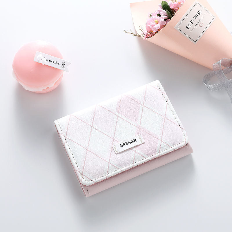 Elegant Plaid Pattern Card Holder Kalsten