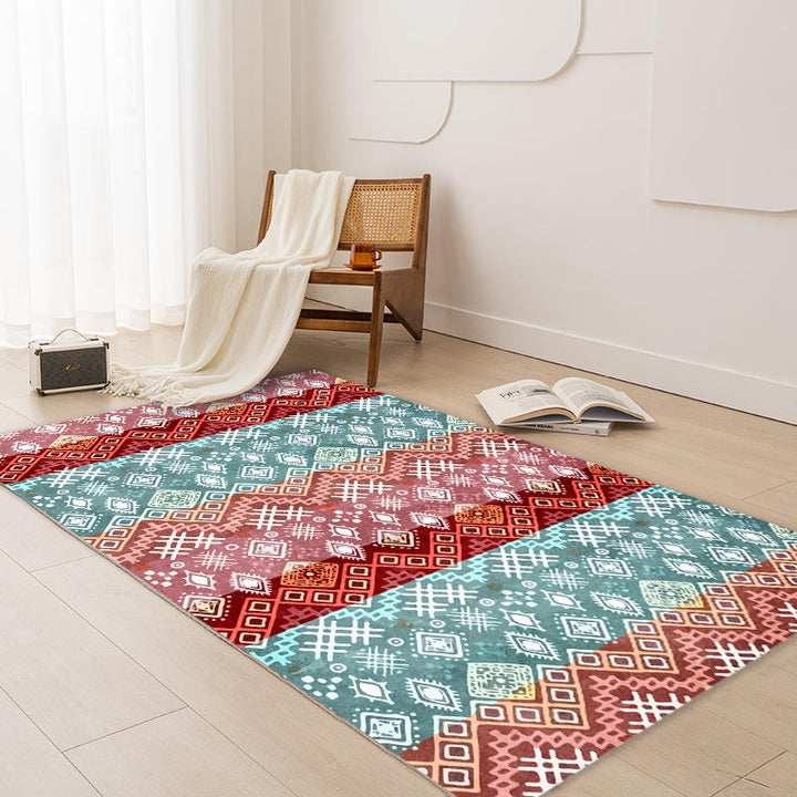 Geometric Bohemian Area Rug