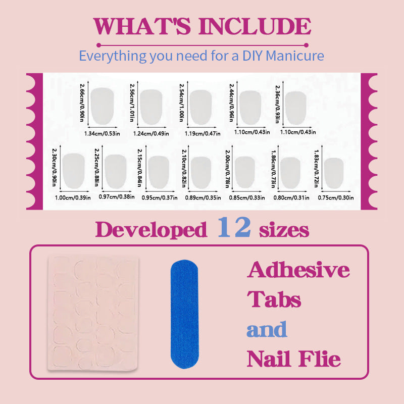 Acrylic nail set with colorful flower designs Kalsten