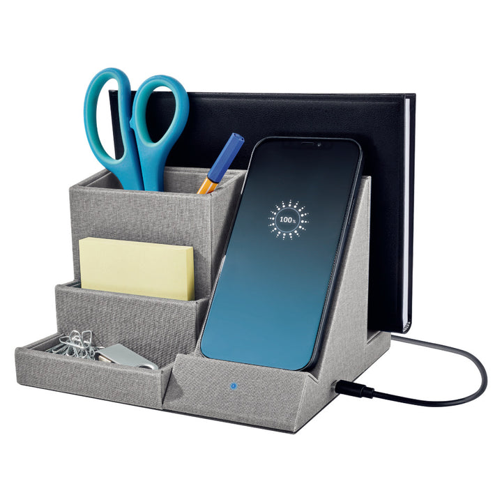 Multifunctional desk organizer with USB charging port Kalsten