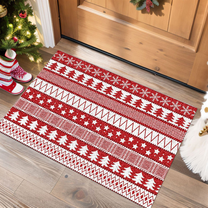 Festive Holiday-Themed Door Mat Kalsten