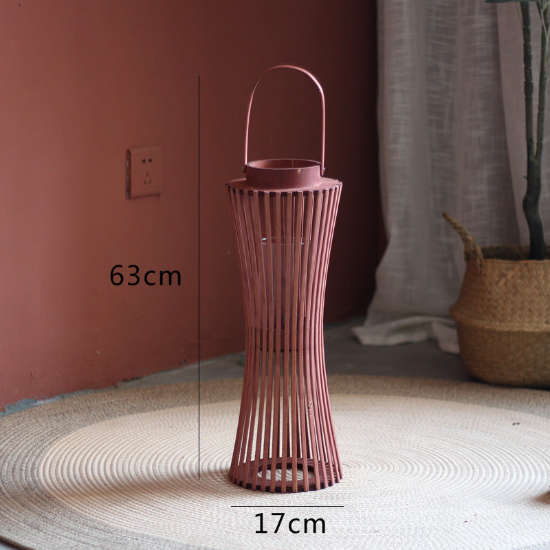 Modern lantern with braided design Kalsten