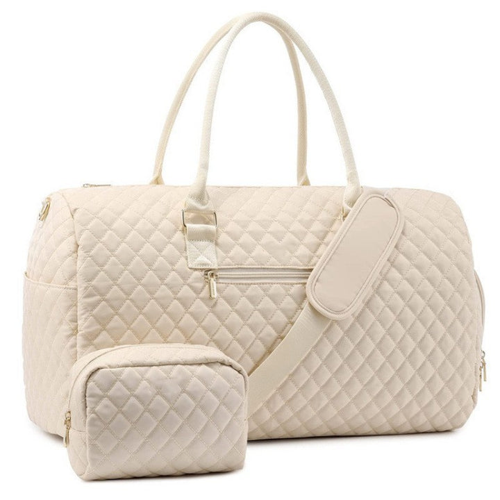 Fashionable and Luxurious Travel Bag with Removable Cosmetic Bag Kalsten