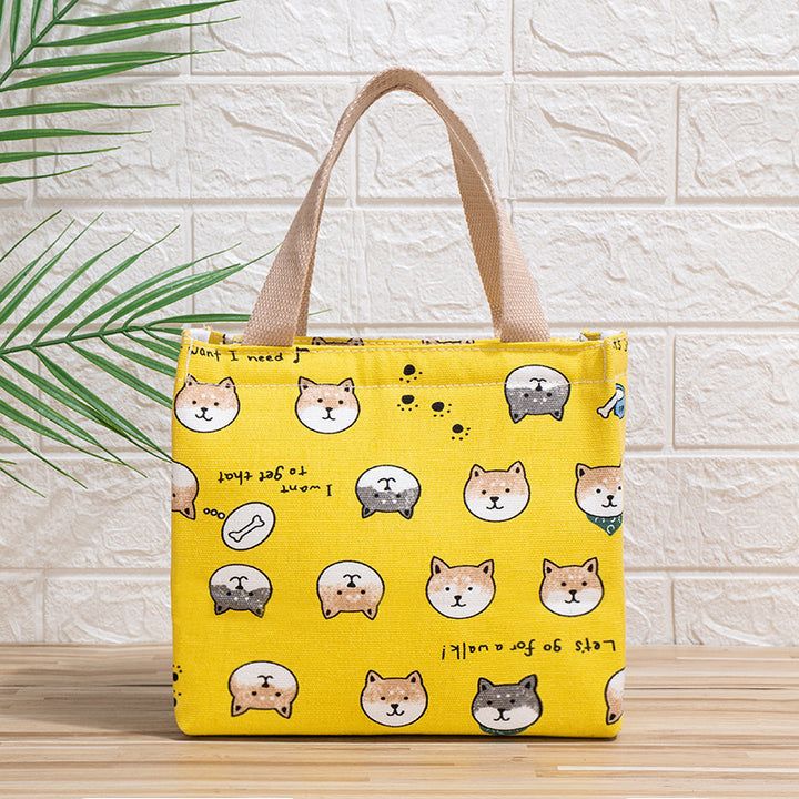 Cute Cat Print Tote Bag Kalsten