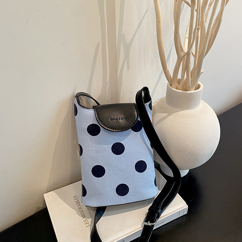 WoStylish Dot-Patterned Mini Crossbody Bag Kalsten