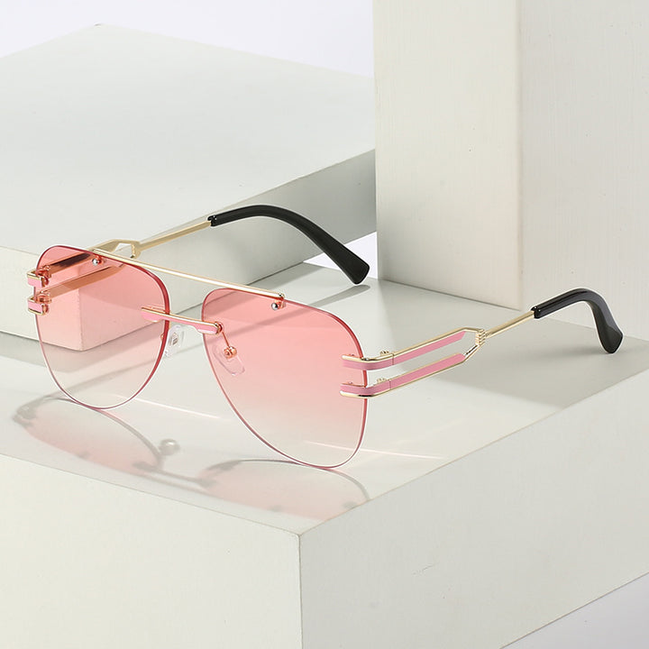 Futuristic Aviator-Style Sunglasses Kalsten