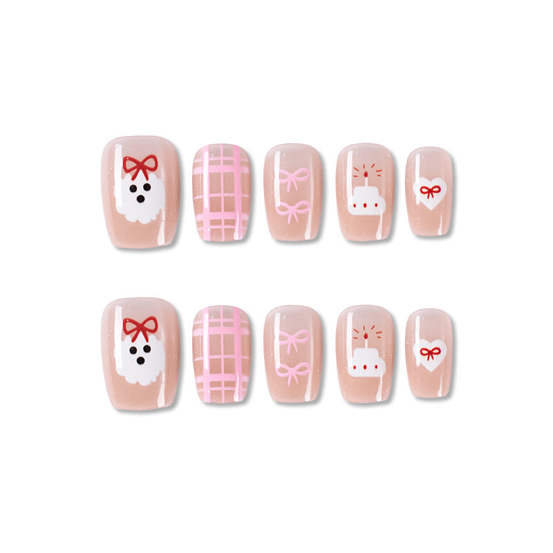 Playful Character-Themed Press-On Nail Set Kalsten 1787395325