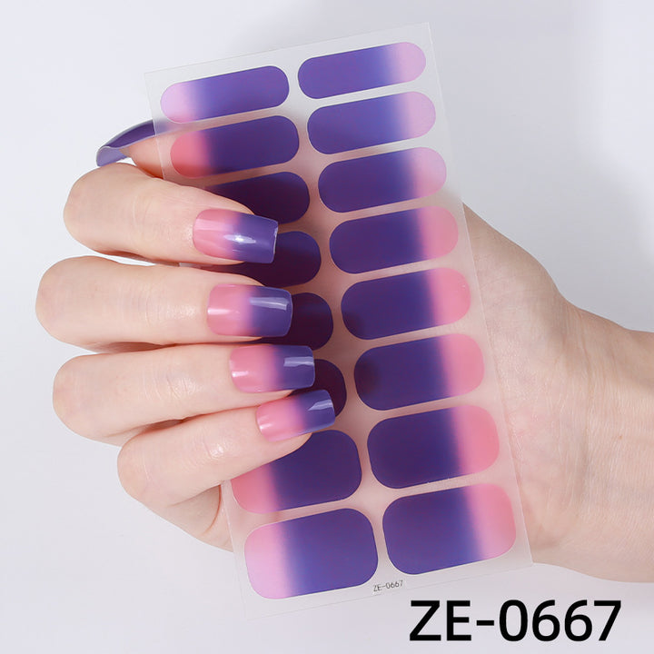 Gradient Gel Nail Wraps