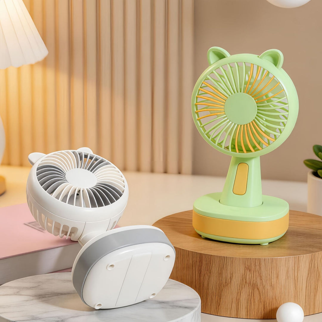 Women's Portable Table Fan with Creative Animal Ears Kalsten