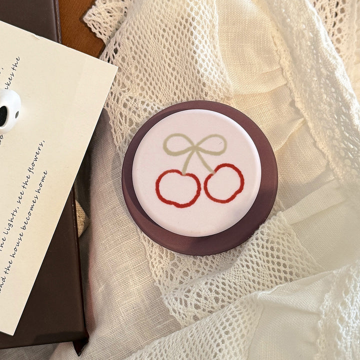 Coaster with cherry motif Kalsten