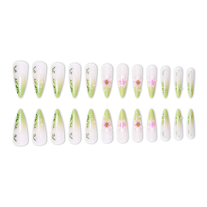 Elegant Stiletto Nail Art Extensions Kalsten