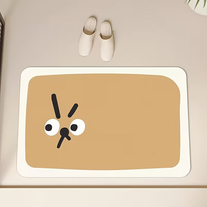 Fun Cartoon Character Welcome Mat Kalsten