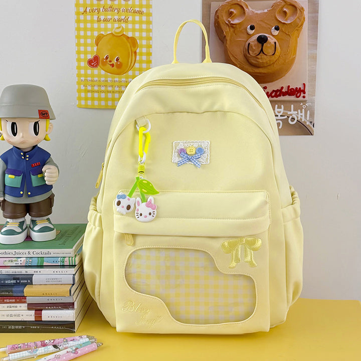 Trendy Graphic Print Backpack