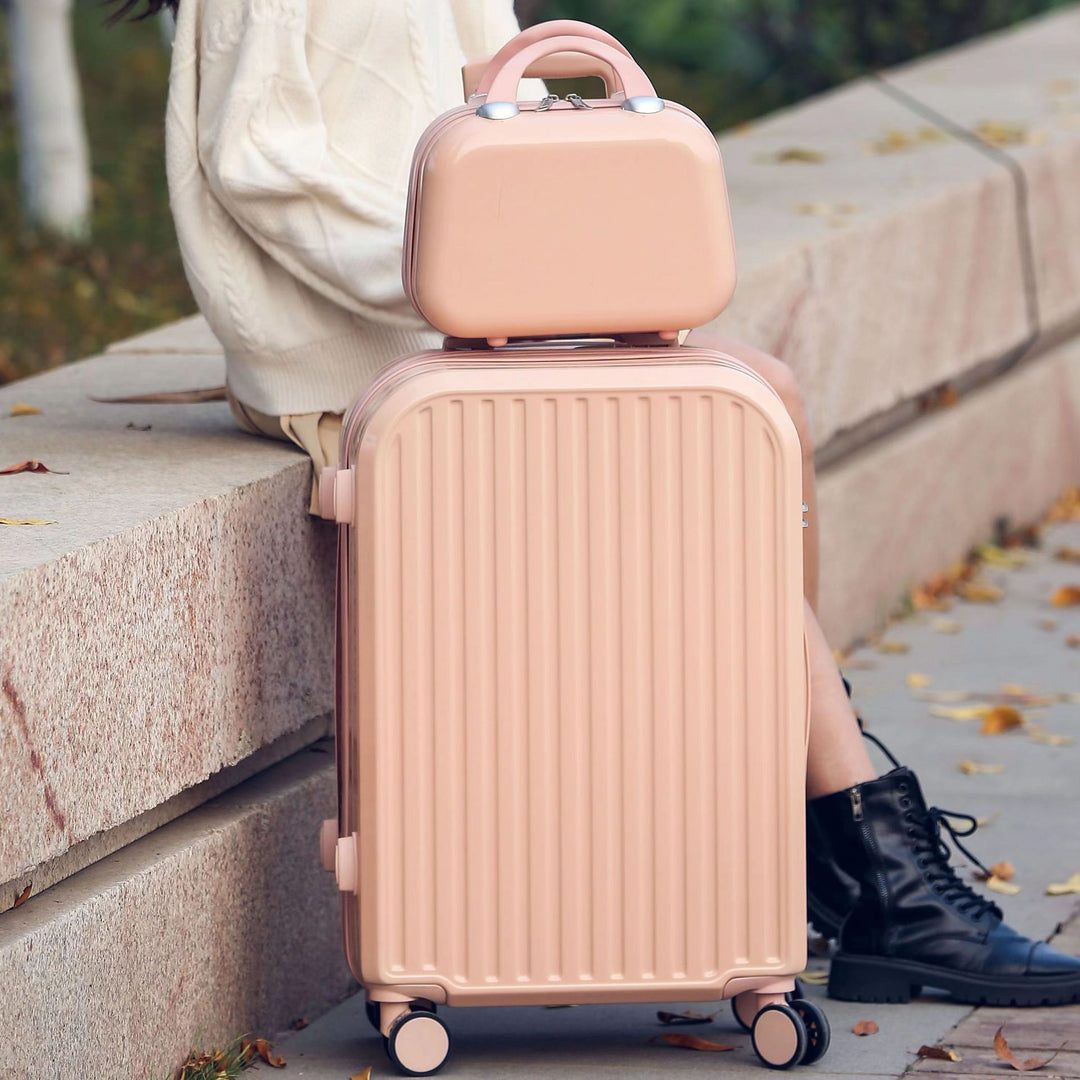 Dual-Compartment Hard-Shell Luggage Set Kalsten