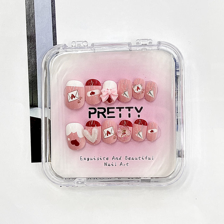 Decorative Press-On Nail Set Kalsten