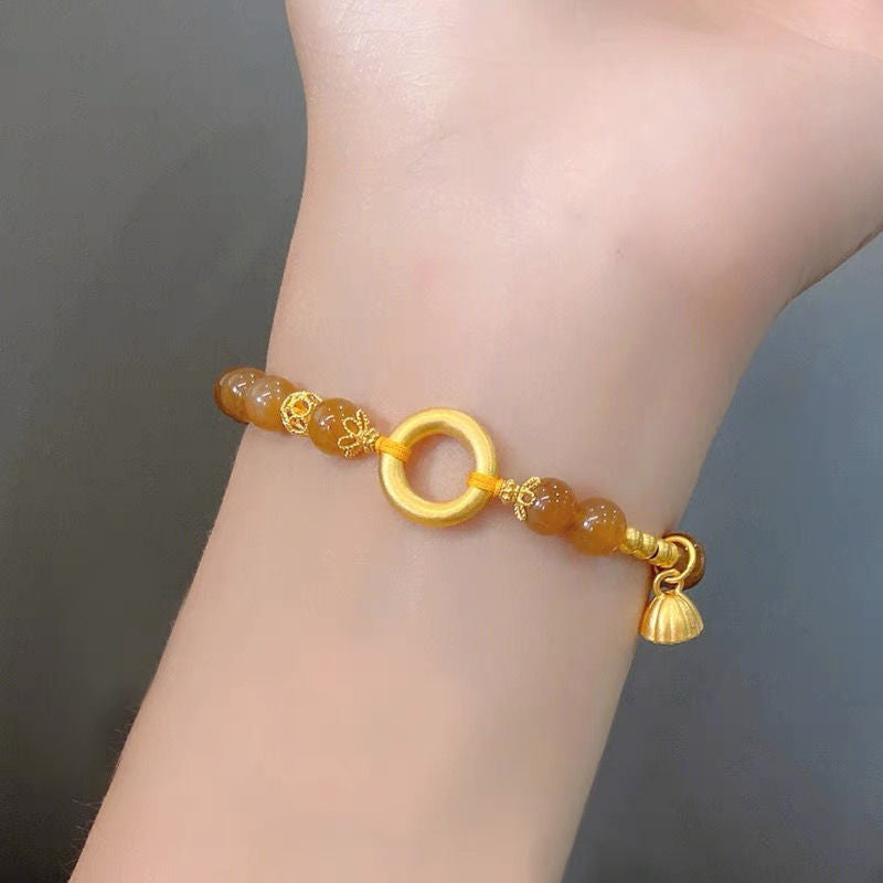 Elegant Beaded Charm Bracelet Kalsten