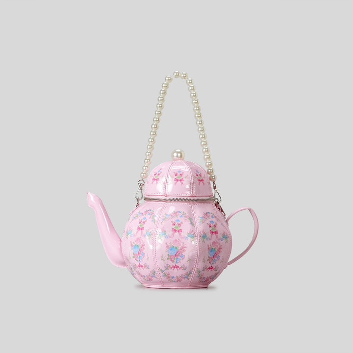 Novelty Teapot-Shaped Handbag