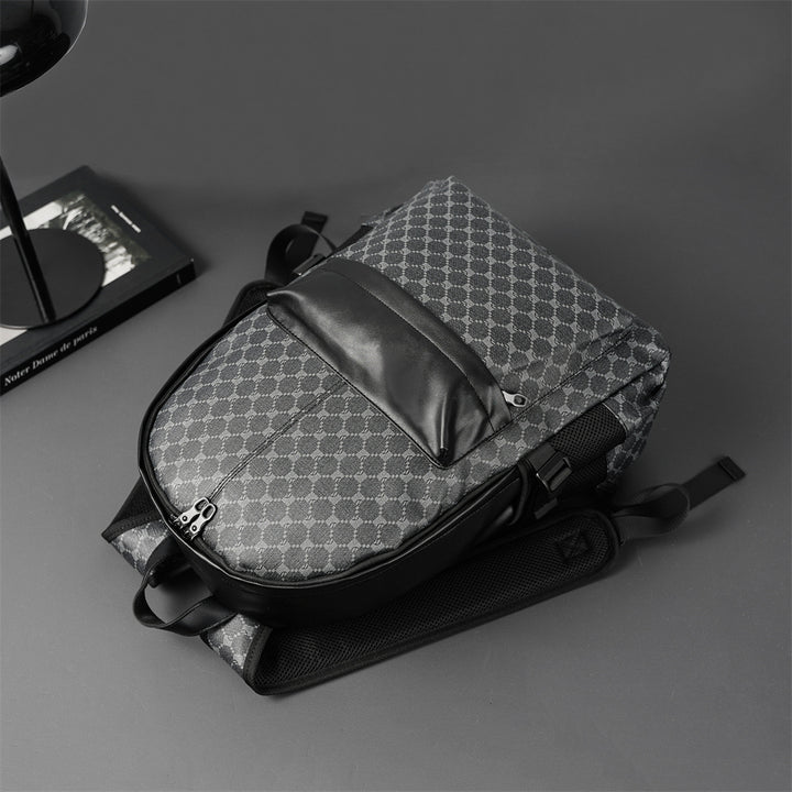 Fashionable city backpack with stylish pattern and durable outer material Kalsten