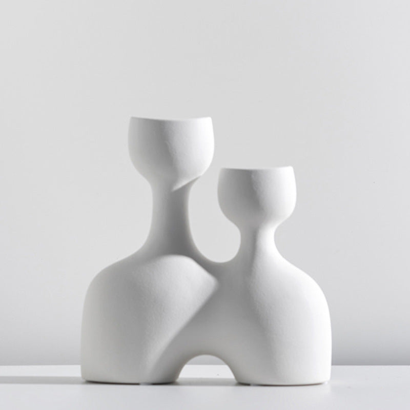 Artistic Abstract Candle Holder