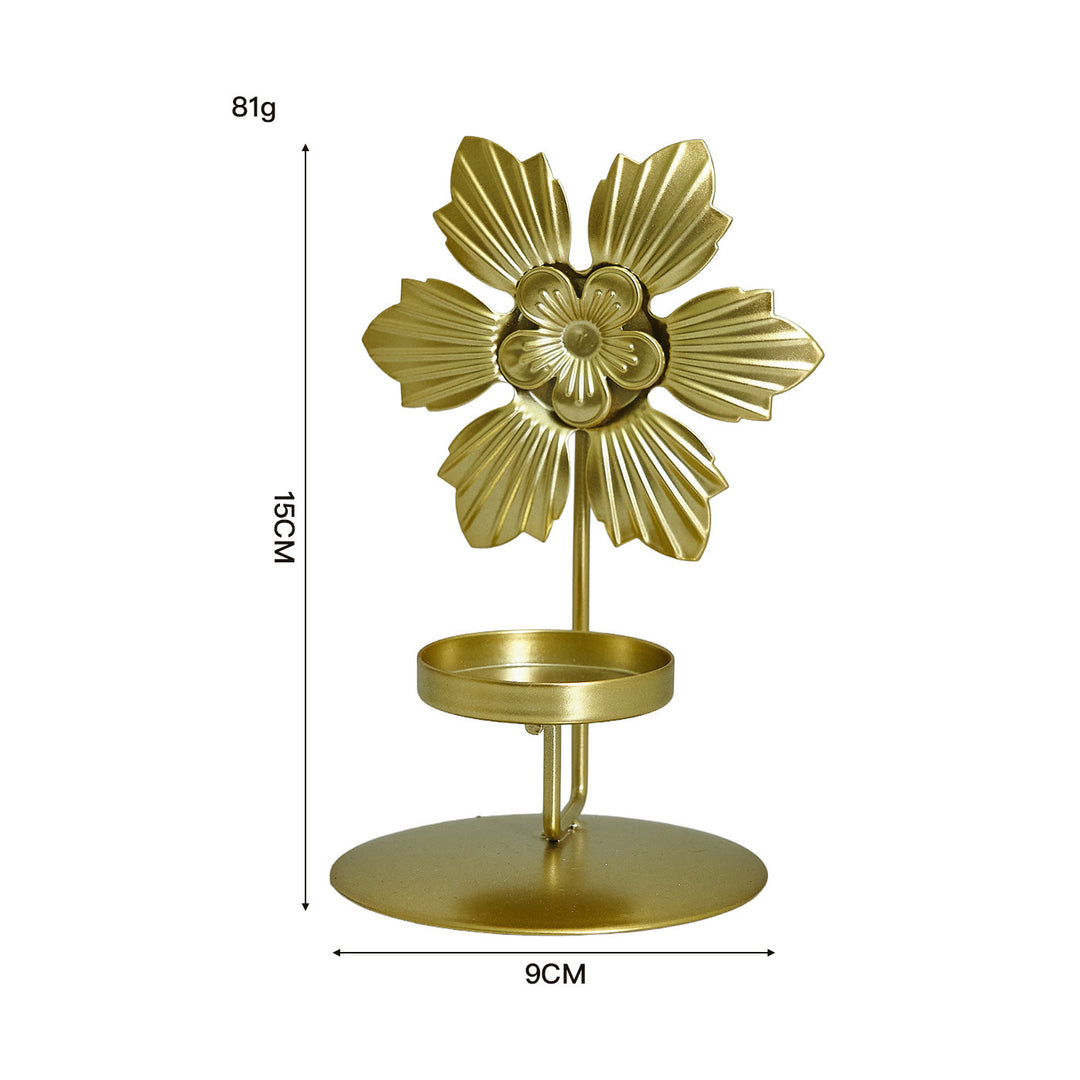 Leaf-shaped Candle Holder