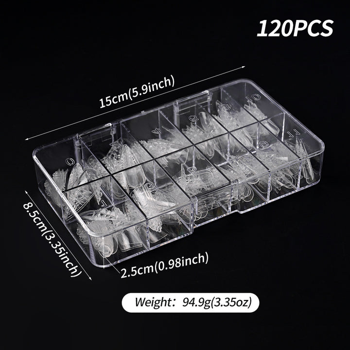 Premium Clear Nail Extension Tips Kalsten